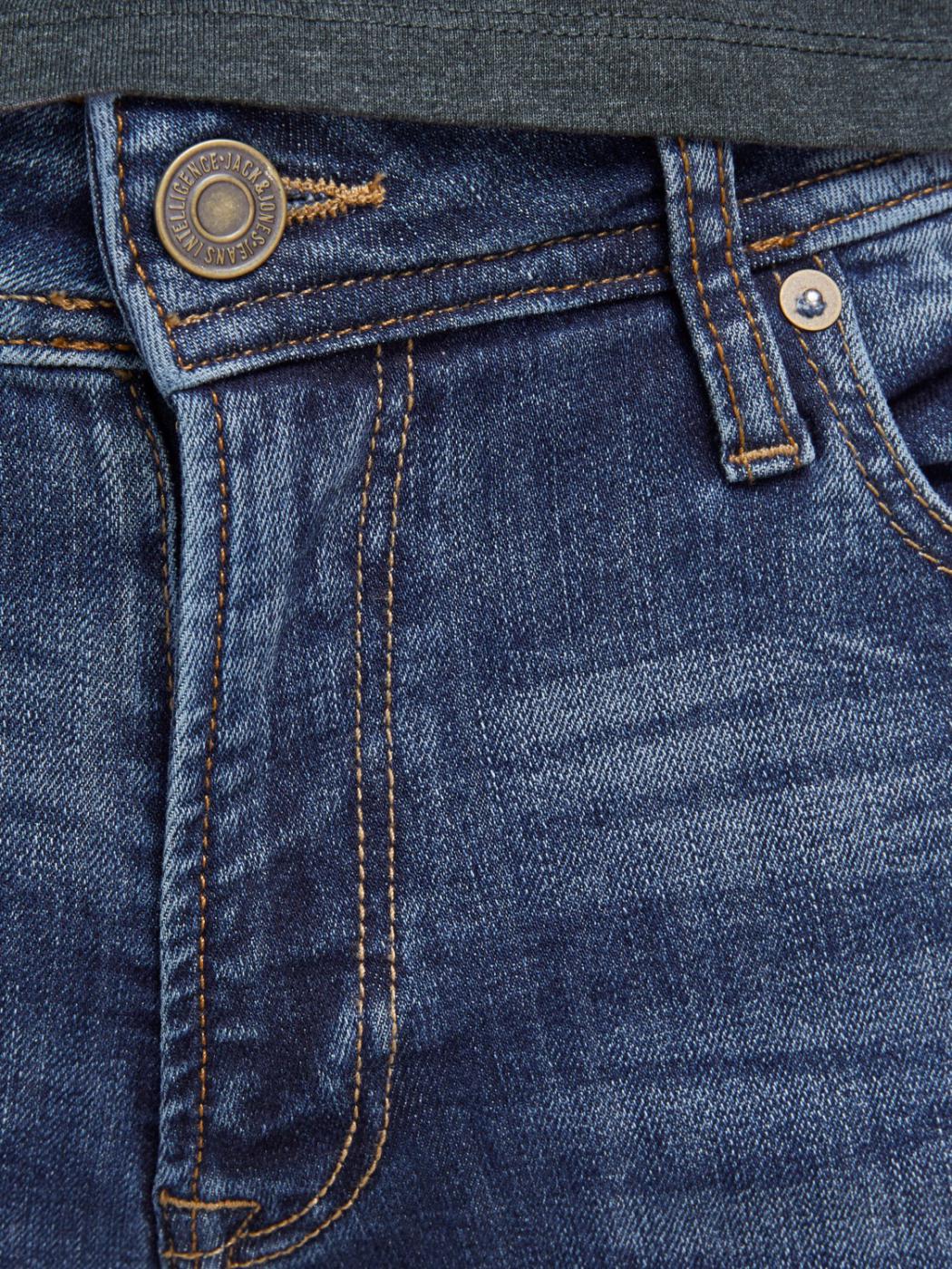 Pantalón vaquero Jack/df01Jones Liam azul skinny de hombre