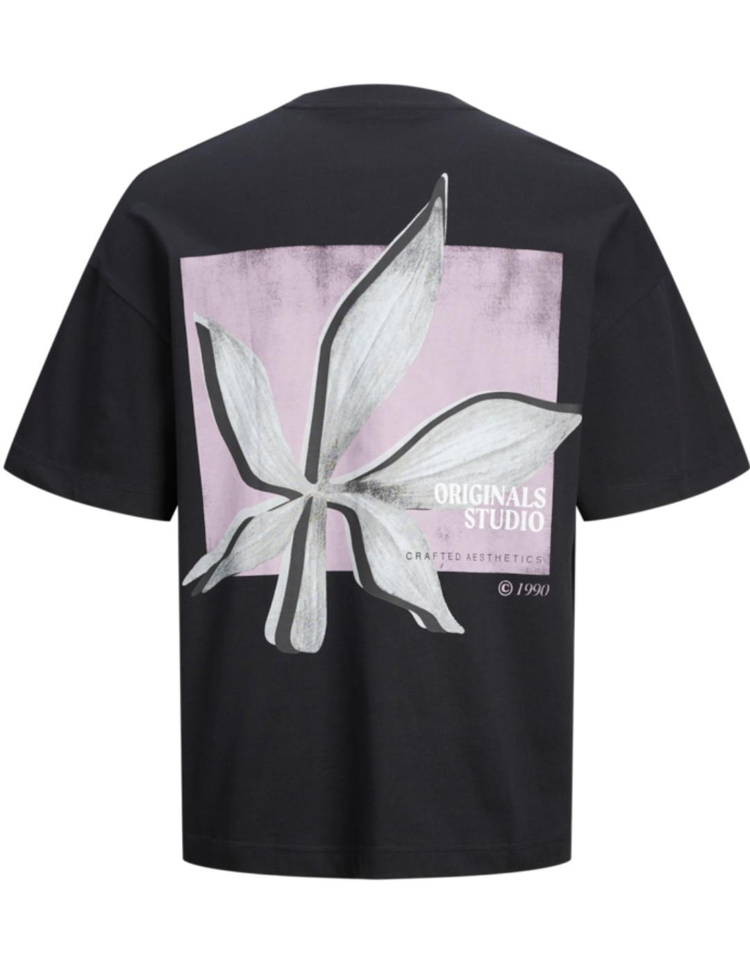 Camiseta Jack&Jones Photo negro para hombre-NF