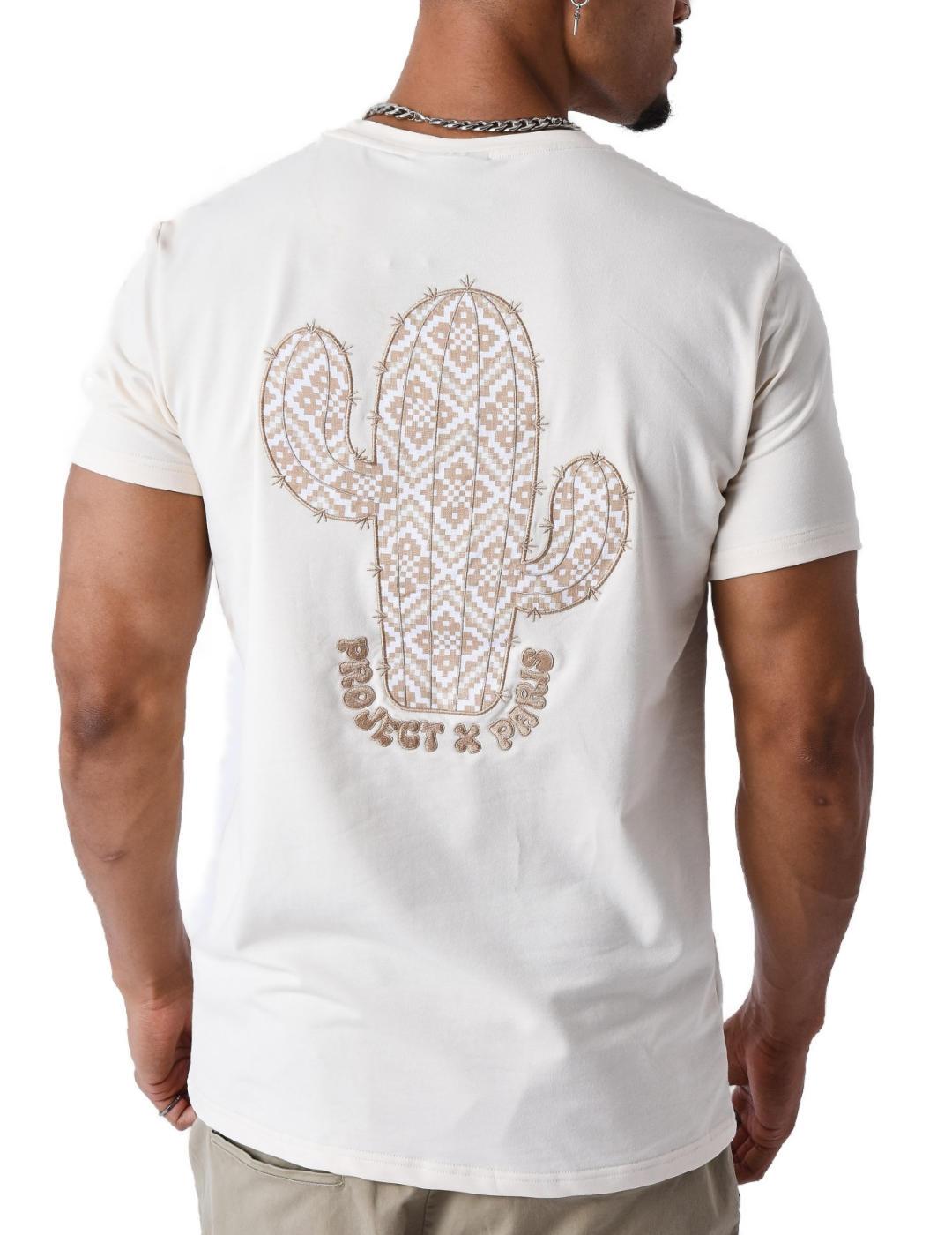 Camiseta Project x Paris crudo cactus manga corta de hombre