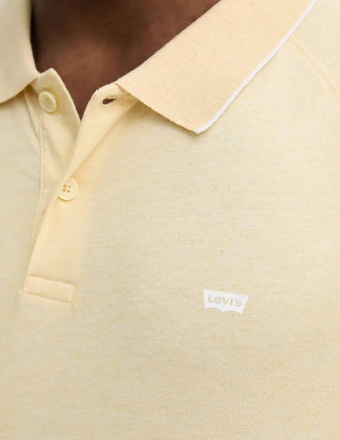 Polo Levi's Neutral línea blanca de hombre-Sg