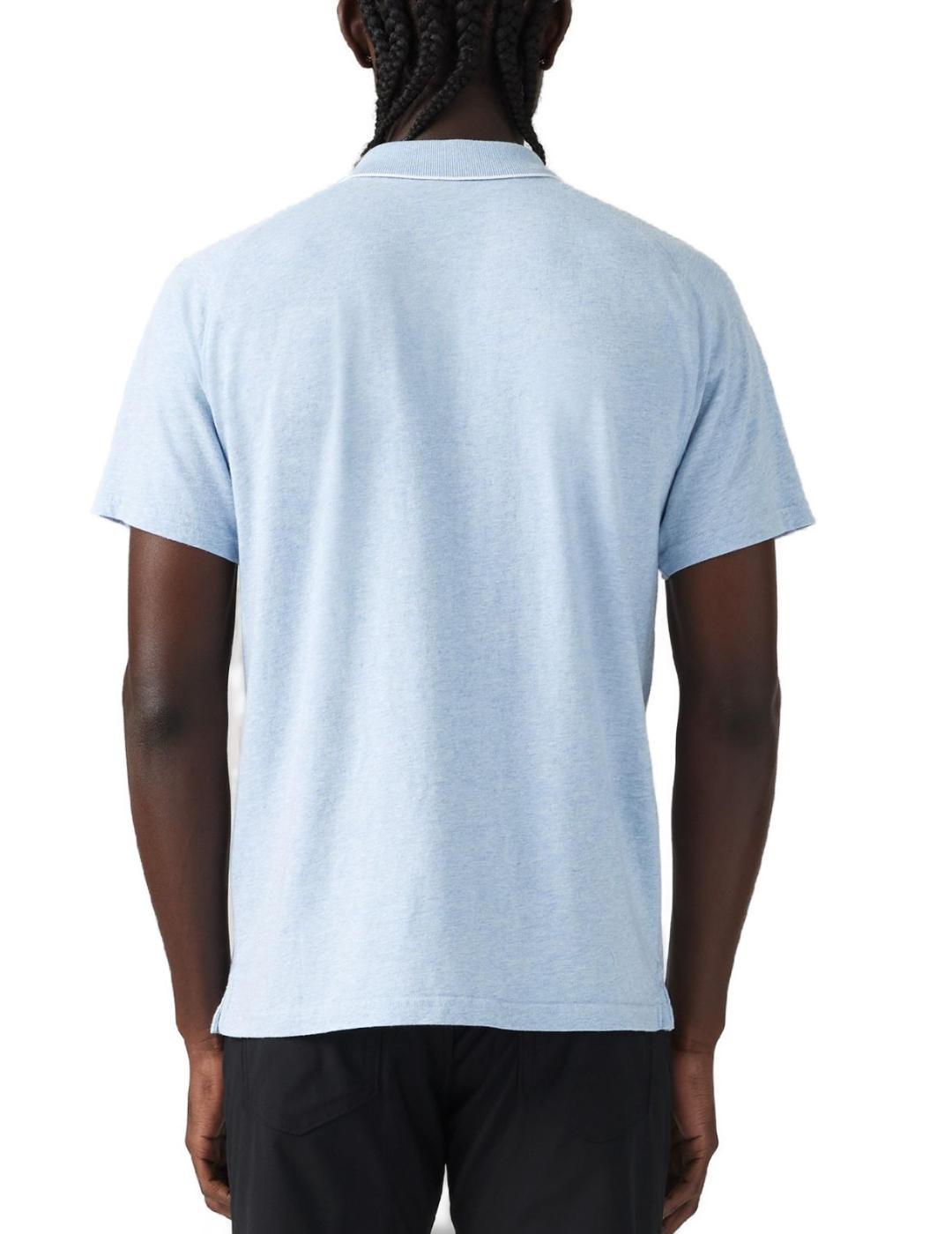 Polo Levi's Blue línea blanca de hombre-Sg