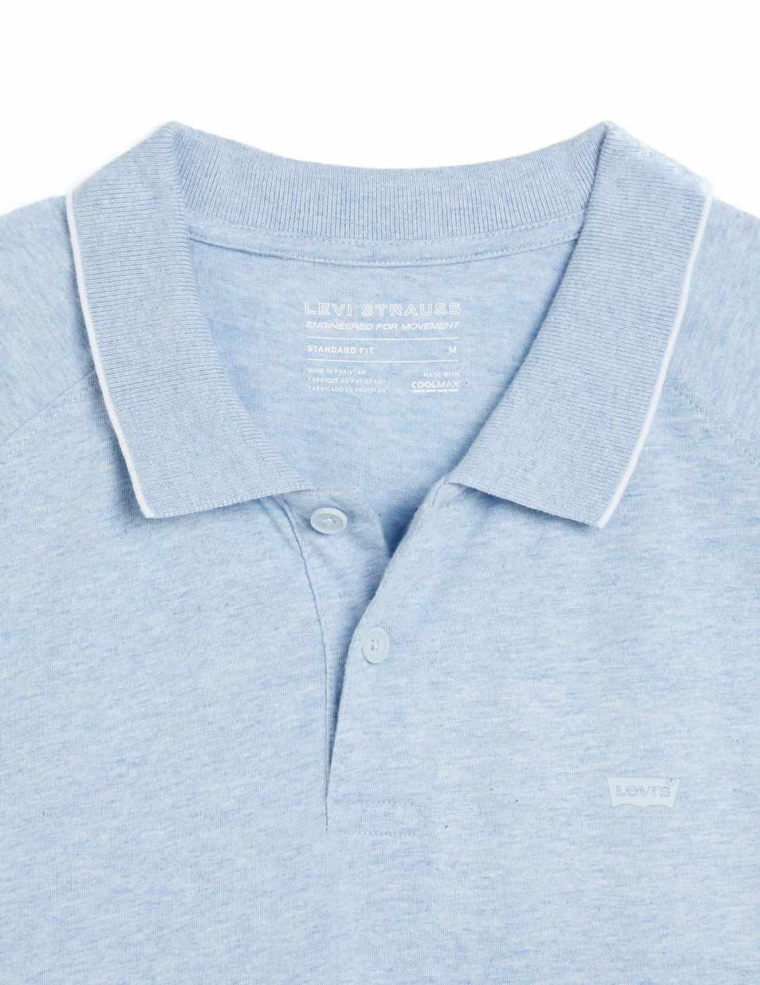 Polo Levi's Blue línea blanca de hombre-Sg