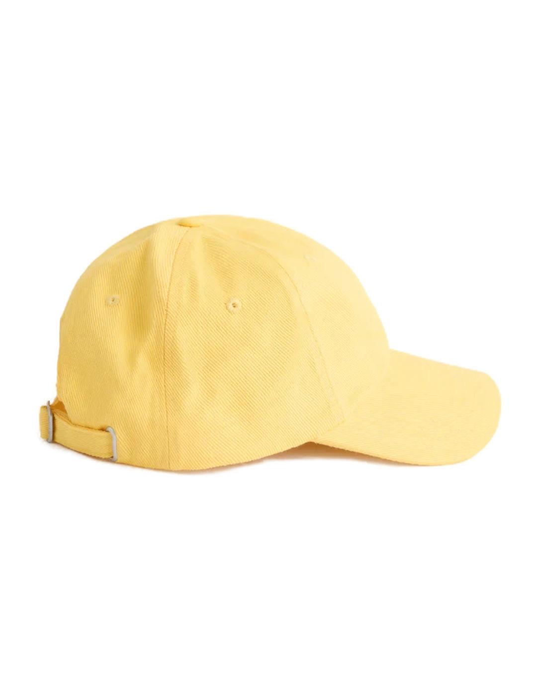 Gorra besibolera Silbon clasica amarillo para hombre