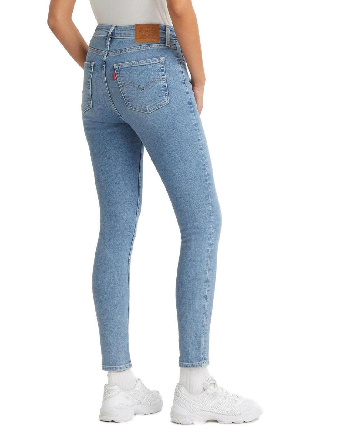 Vaqueros Levi's 721™  High rise skinny light blue mujer