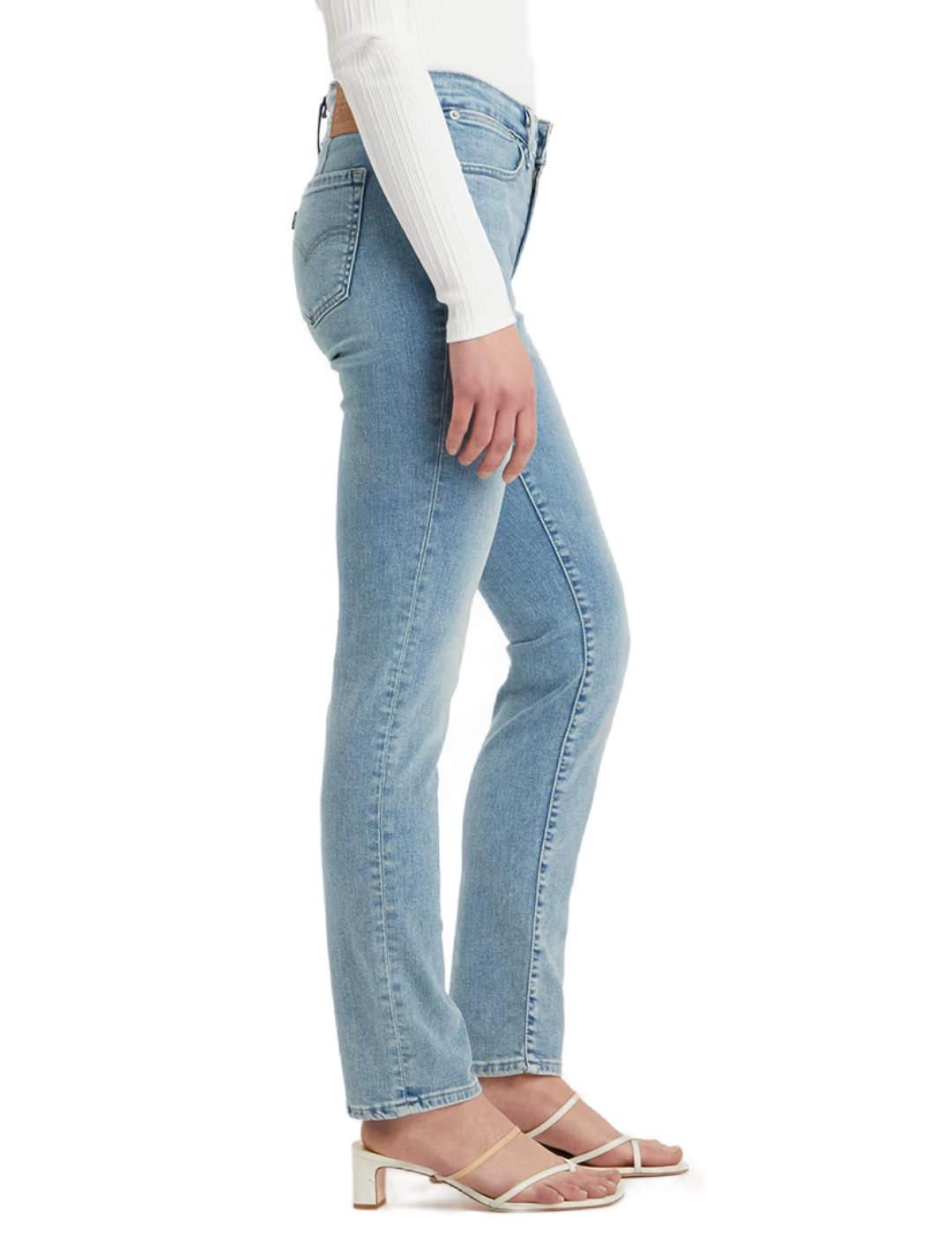 Vaqueros Levi's 712™ slim light blue de mujer