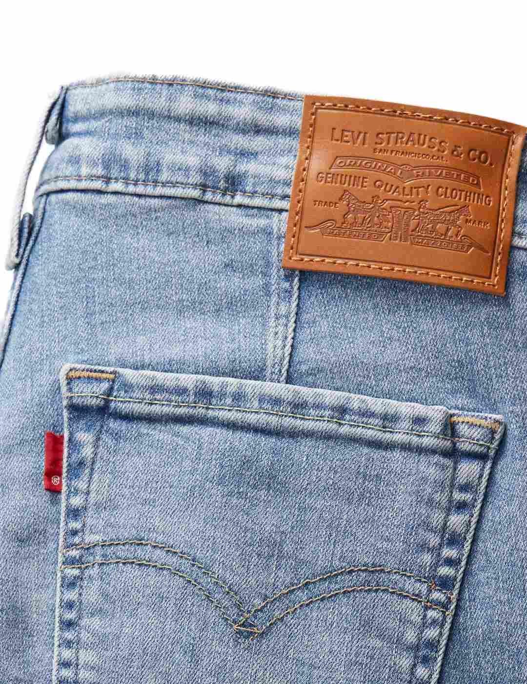 Vaqueros Levi's 712™ slim light blue de mujer