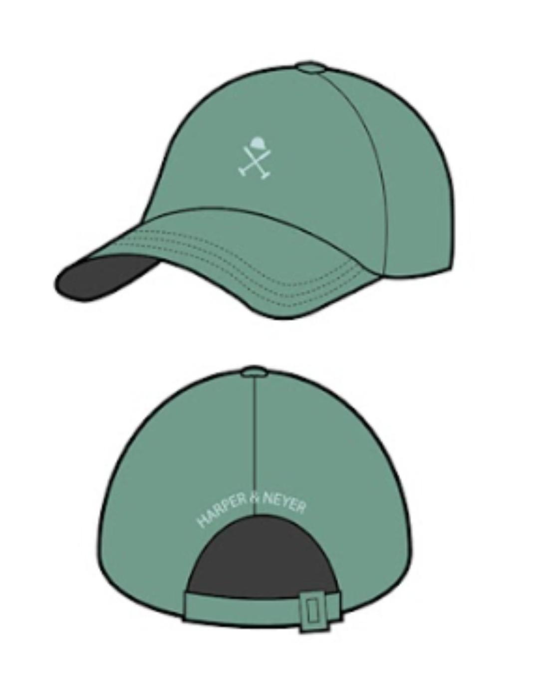 Gorra beisbolera Harper&Neyer Icon verde para hombre