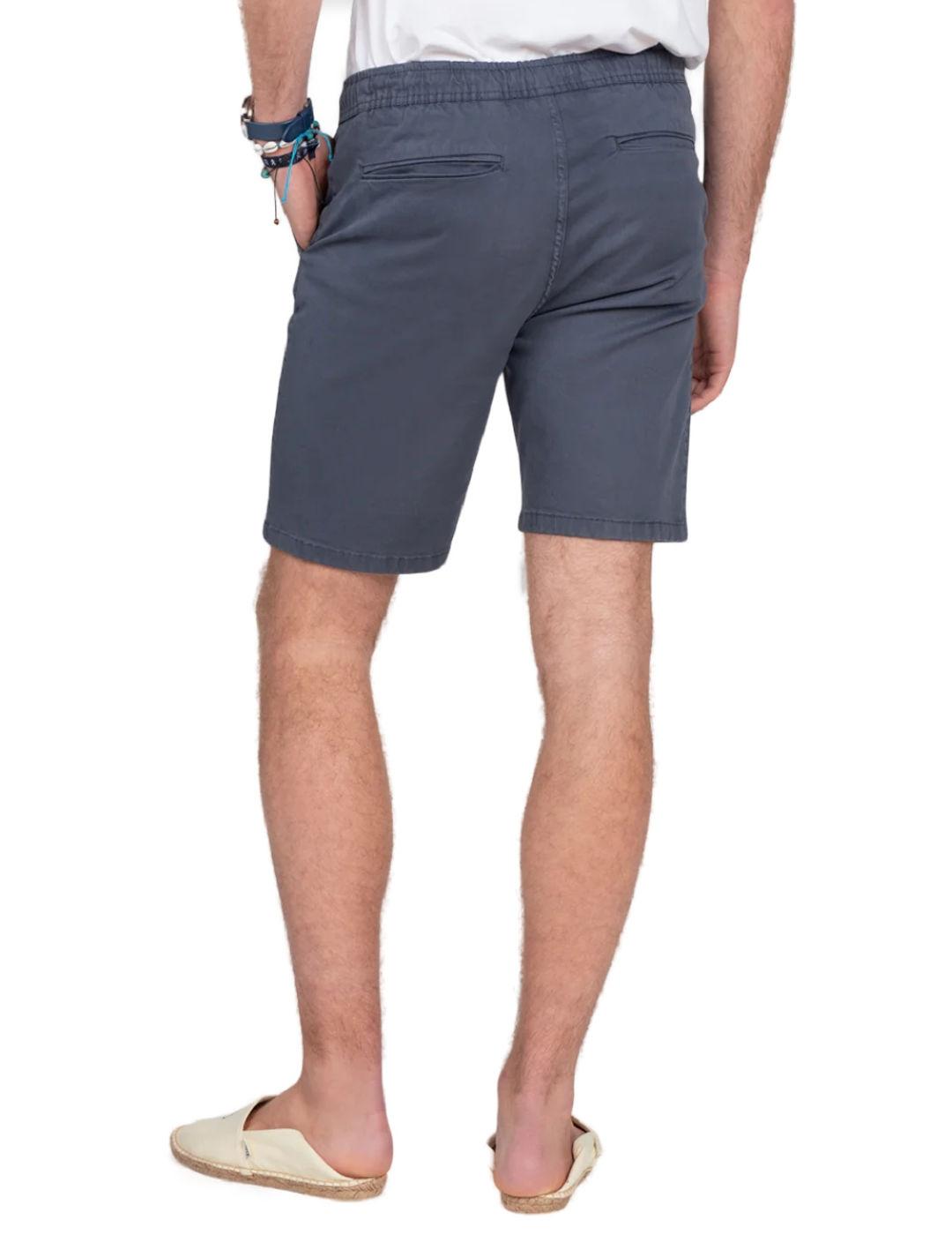 Bermuda Harper & Neyer Jogger azul lavado regular de hombre