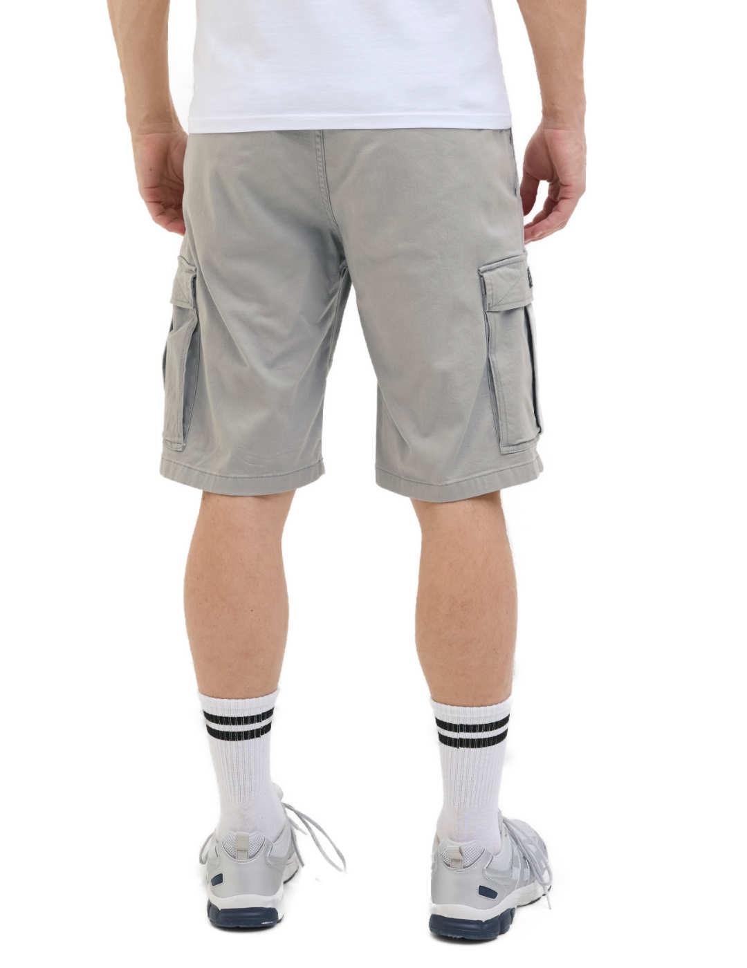Bermuda Jack&Jones Cole cargo gris regular para hombre