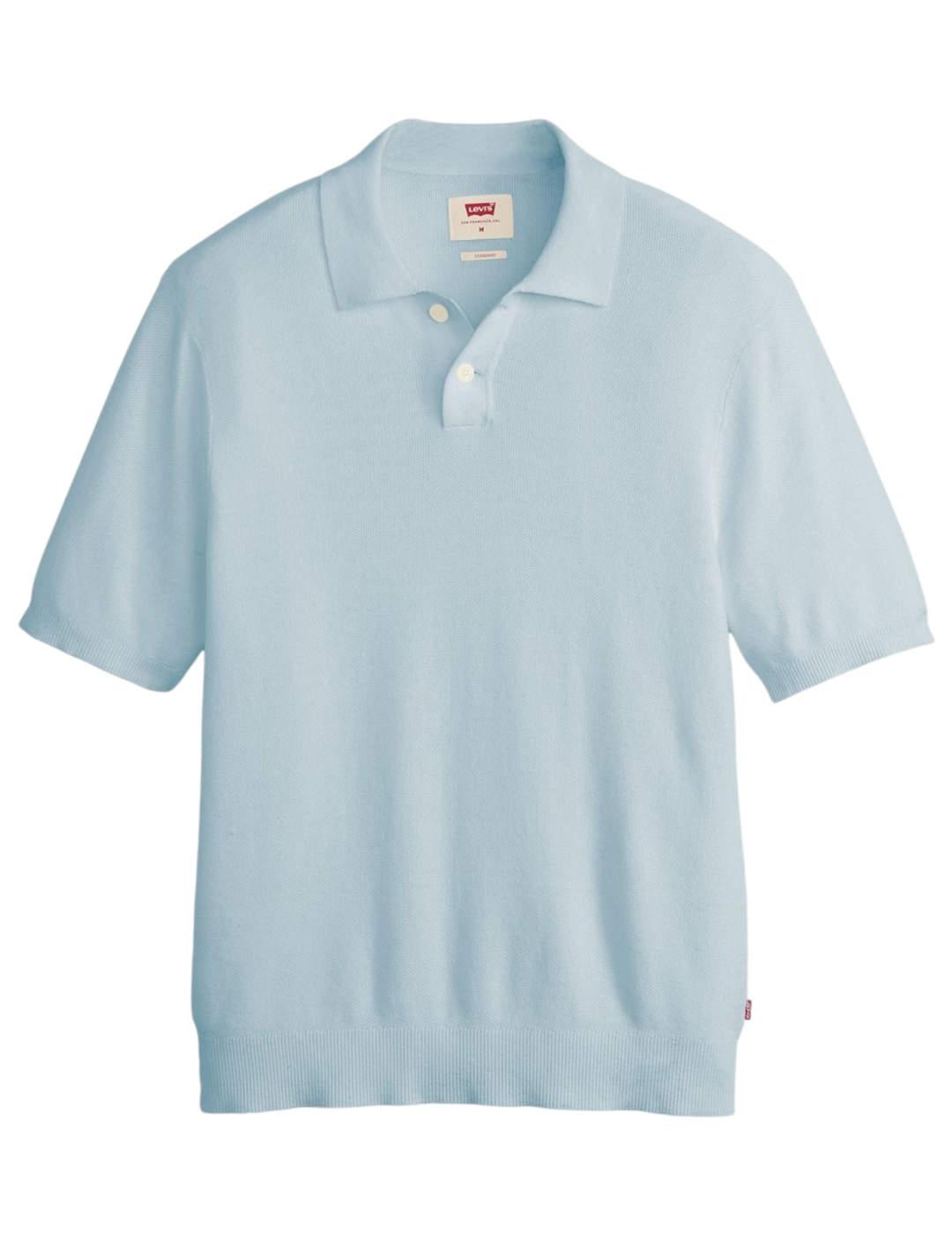 Polo Levi's de punto Blue de hombre-Sg