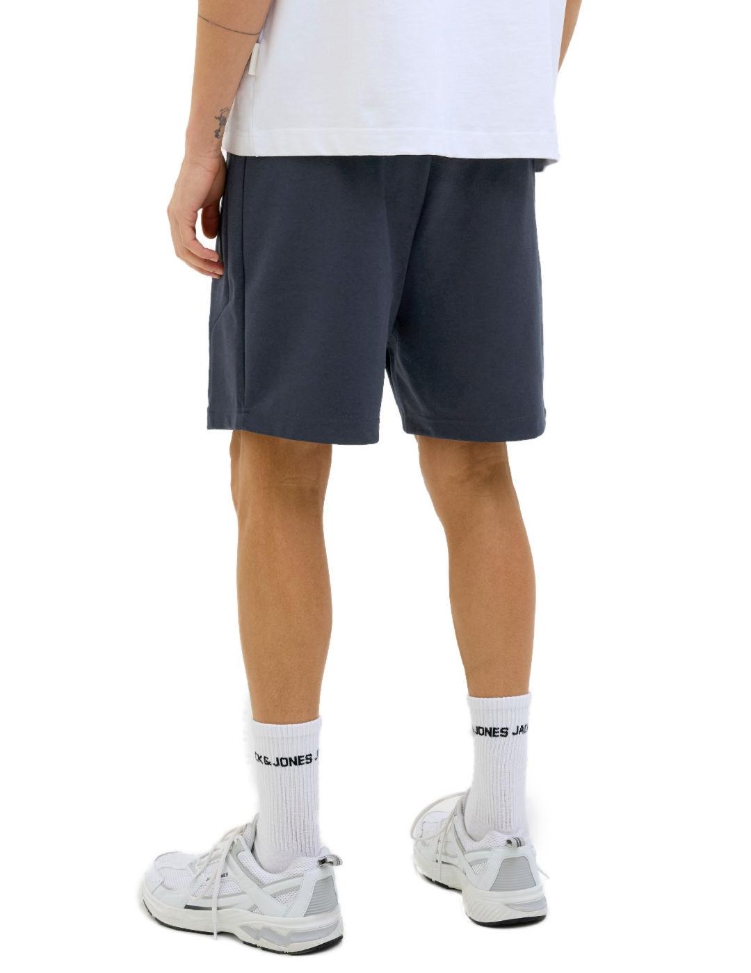 Bermuda Jack&Jones Gordon felpa azul para hombre