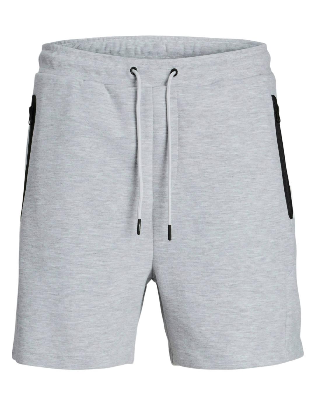 Bermuda Jack&Jones Gordon felpa gris para hombre