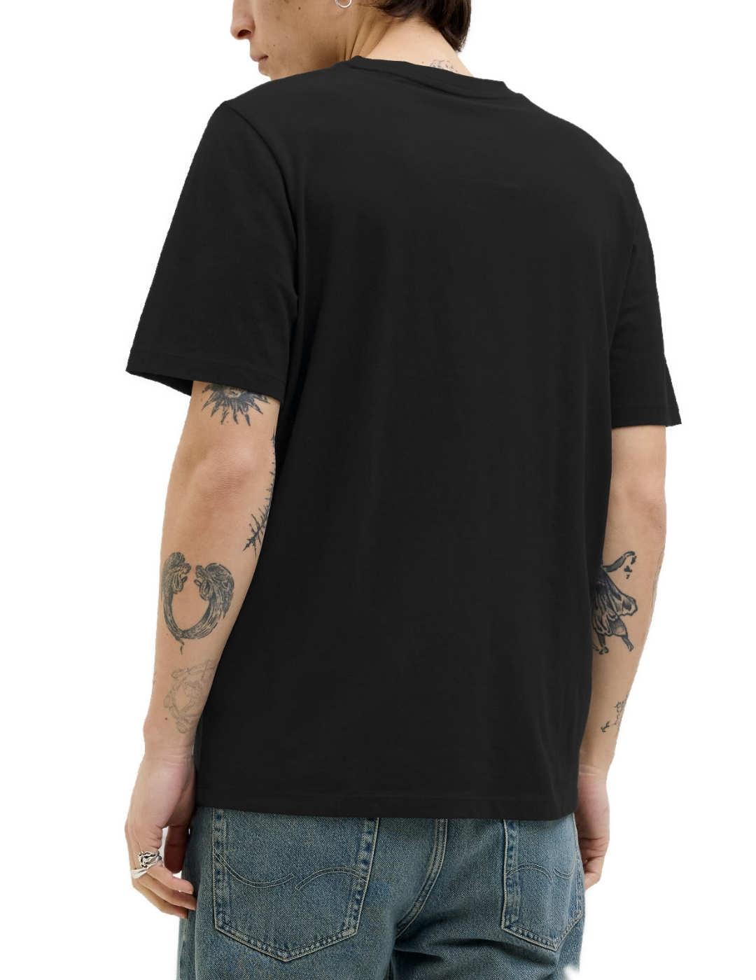 Camiseta Jack&Jones One negro manga corta para hombre
