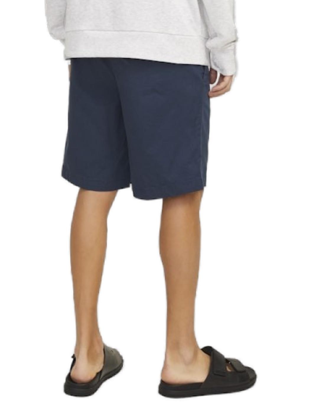 Bermuda Jack&Jones Jaiden azul marino con cordón para hombre