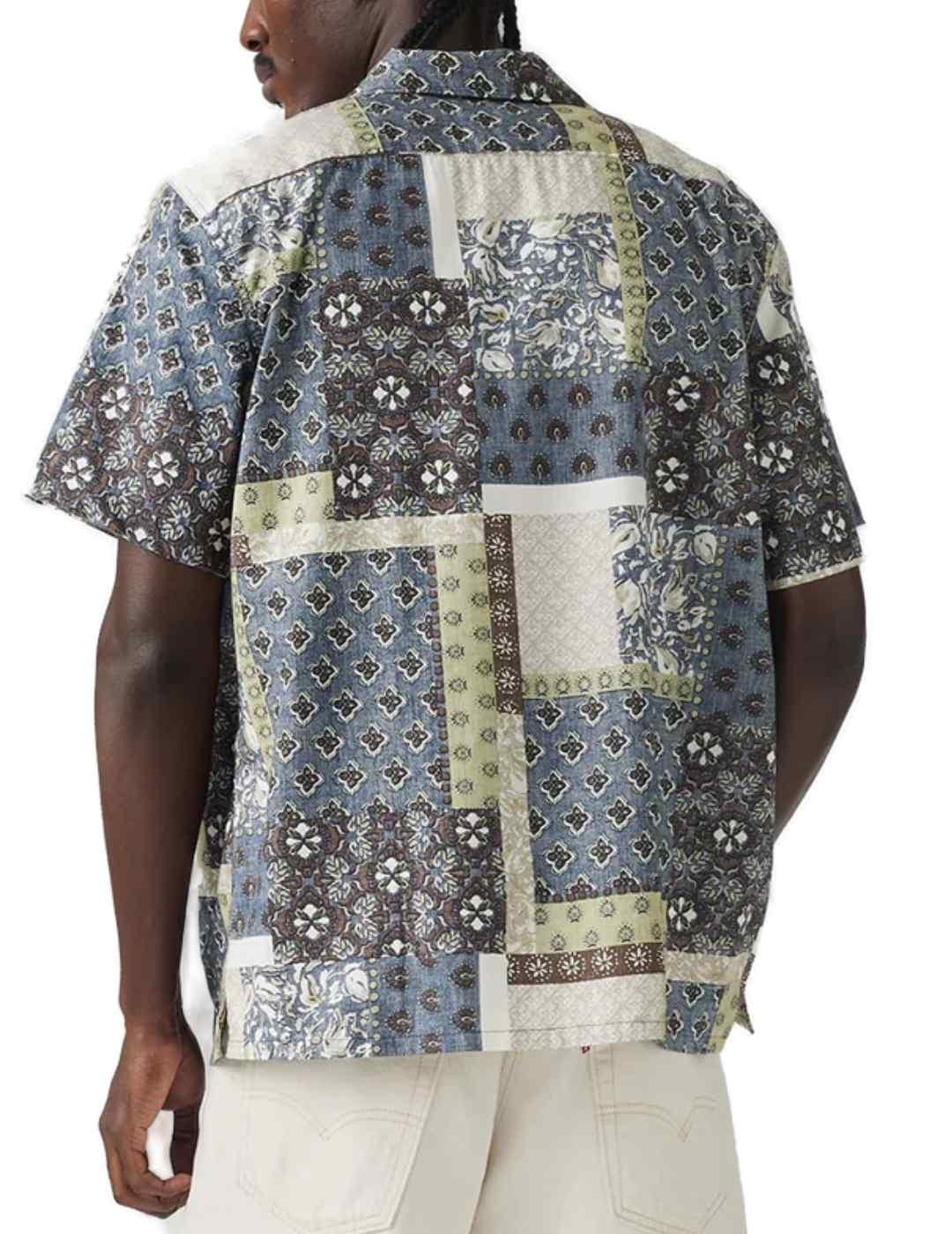Camisa Levi's Multi Colour manga corta para hombre