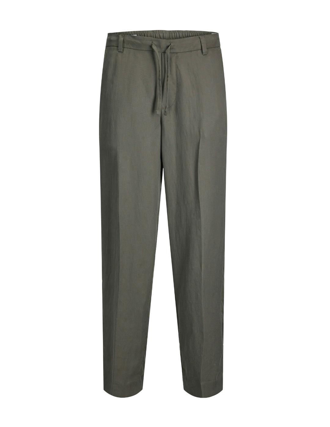 Pantalón Jack&Jones Karl caqui loose fit cordón para hombre
