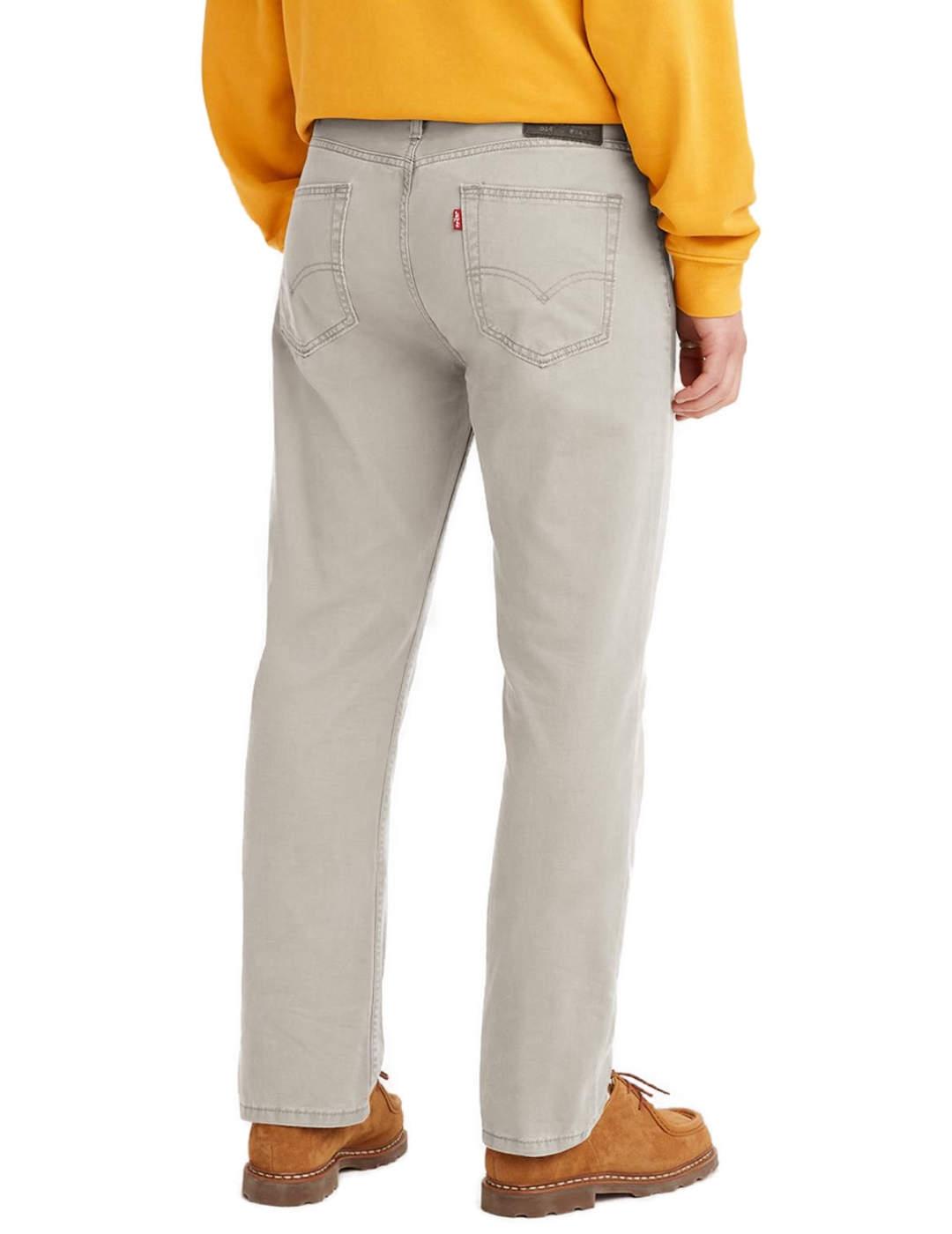 Vaquero Levi´s 514 gris recto para hombre